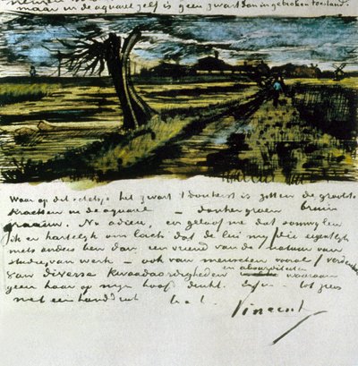 Letter 252 from Vincent van Gogh to Theo van Gogh: Pollard Willow by Vincent van Gogh